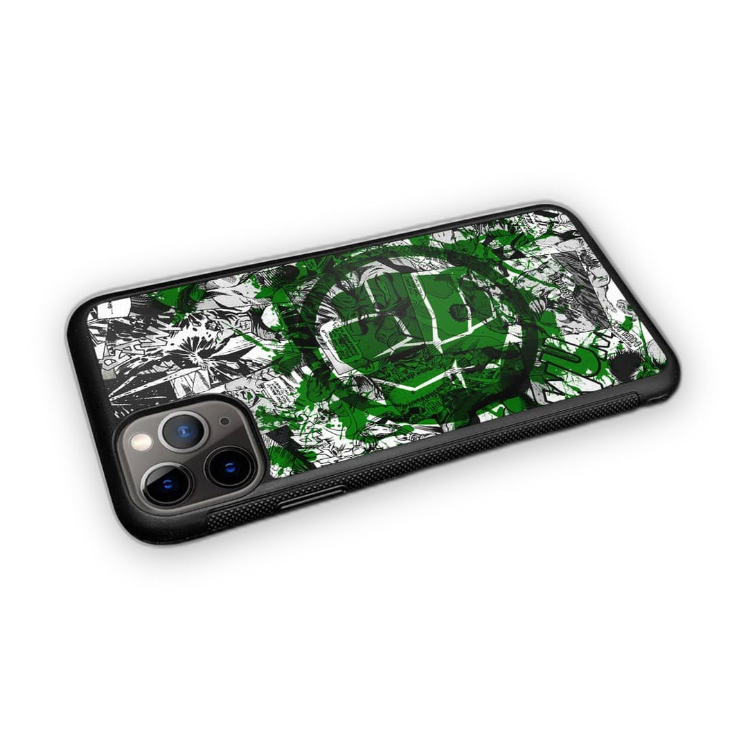 Splash Out Hulk Fist Glass iPhone Case for iPhone 11 Pro | Macmerise