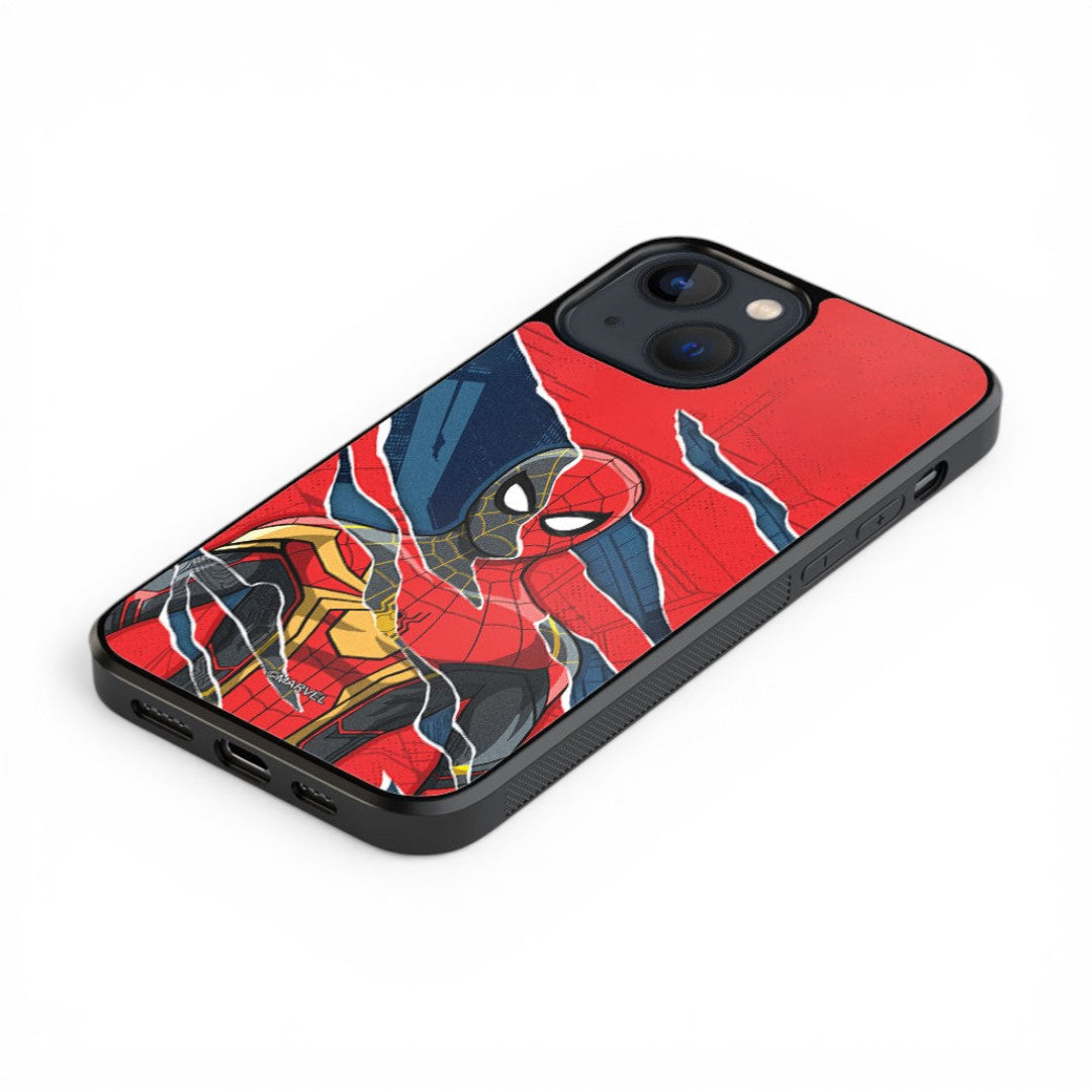 All 3 Spidey Glass iPhone Case for iPhone 13 Mini | Macmerise