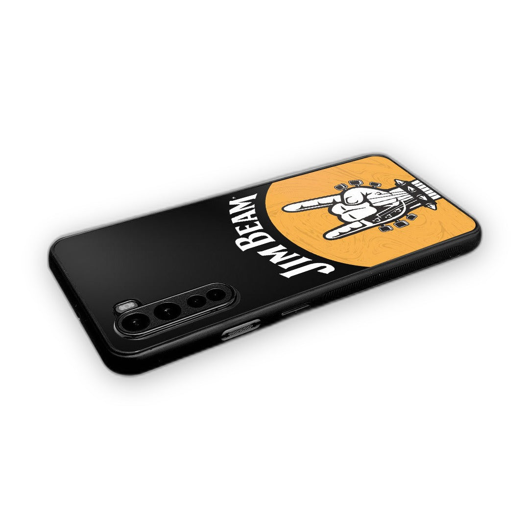 Jim Beam Rock Swag Black Phone Case for OnePlus Nord | Macmerise