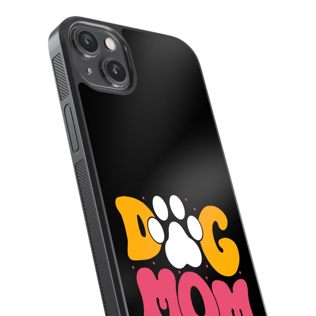 Dog Mom Glass iPhone Case for iPhone 14 Plus | Macmerise