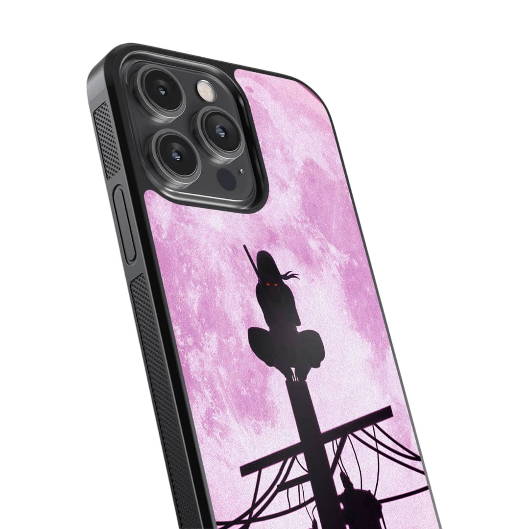 Itachi Uchiha Glass iPhone Case for iPhone 14 Pro Max | Macmerise