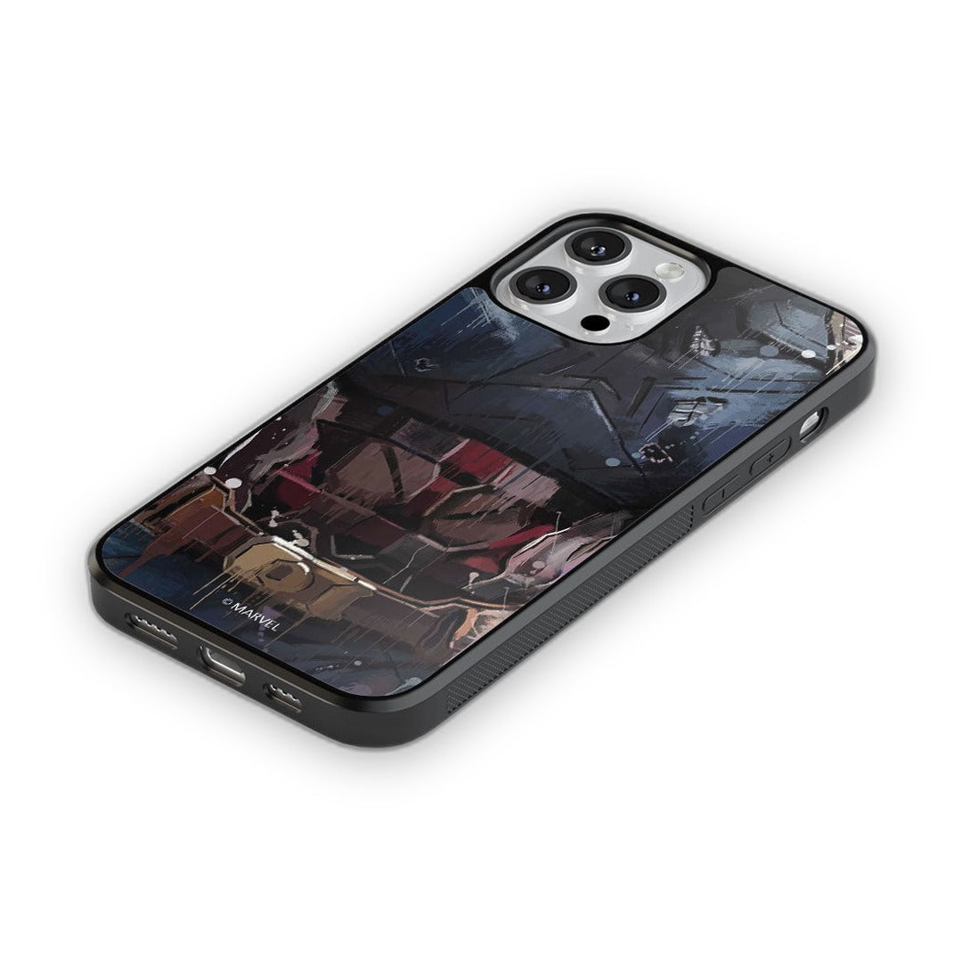 Grunge Suit Steve Glass iPhone Case for iPhone 13 Pro | Macmerise