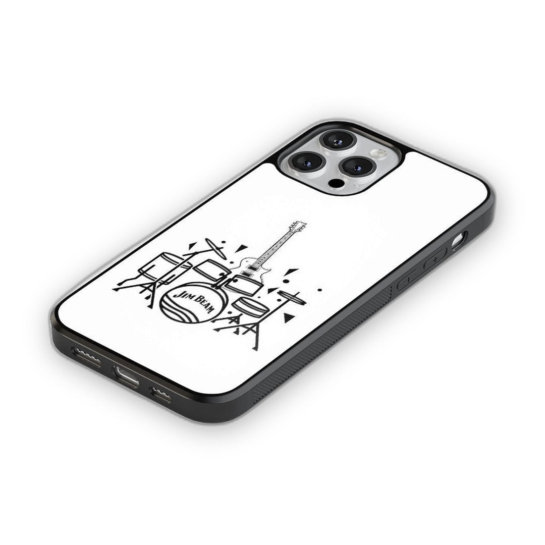 Jim Beam the Band Glass iPhone Case for iPhone 13 Pro | Macmerise