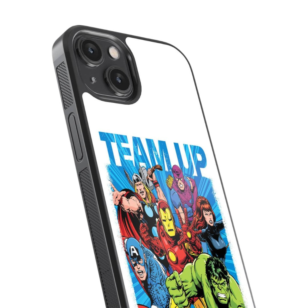 Team Up Glass iPhone Case for iPhone 14 | Macmerise