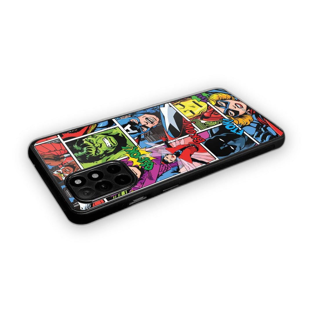 Comic Superheroes Mashup Phone Case for OnePlus 8t | Macmerise