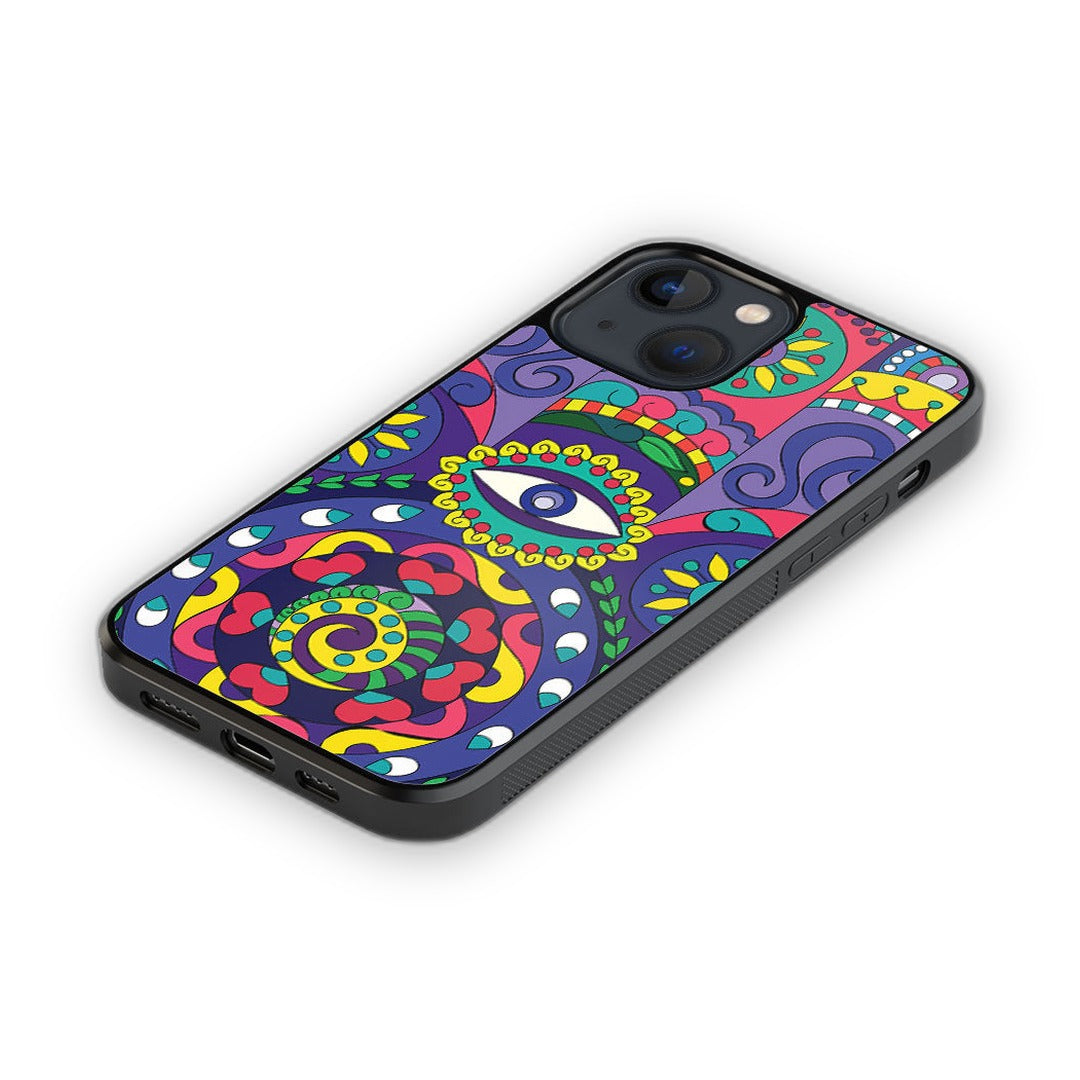 Humsa Glass iPhone Case for iPhone 13 Mini | Macmerise