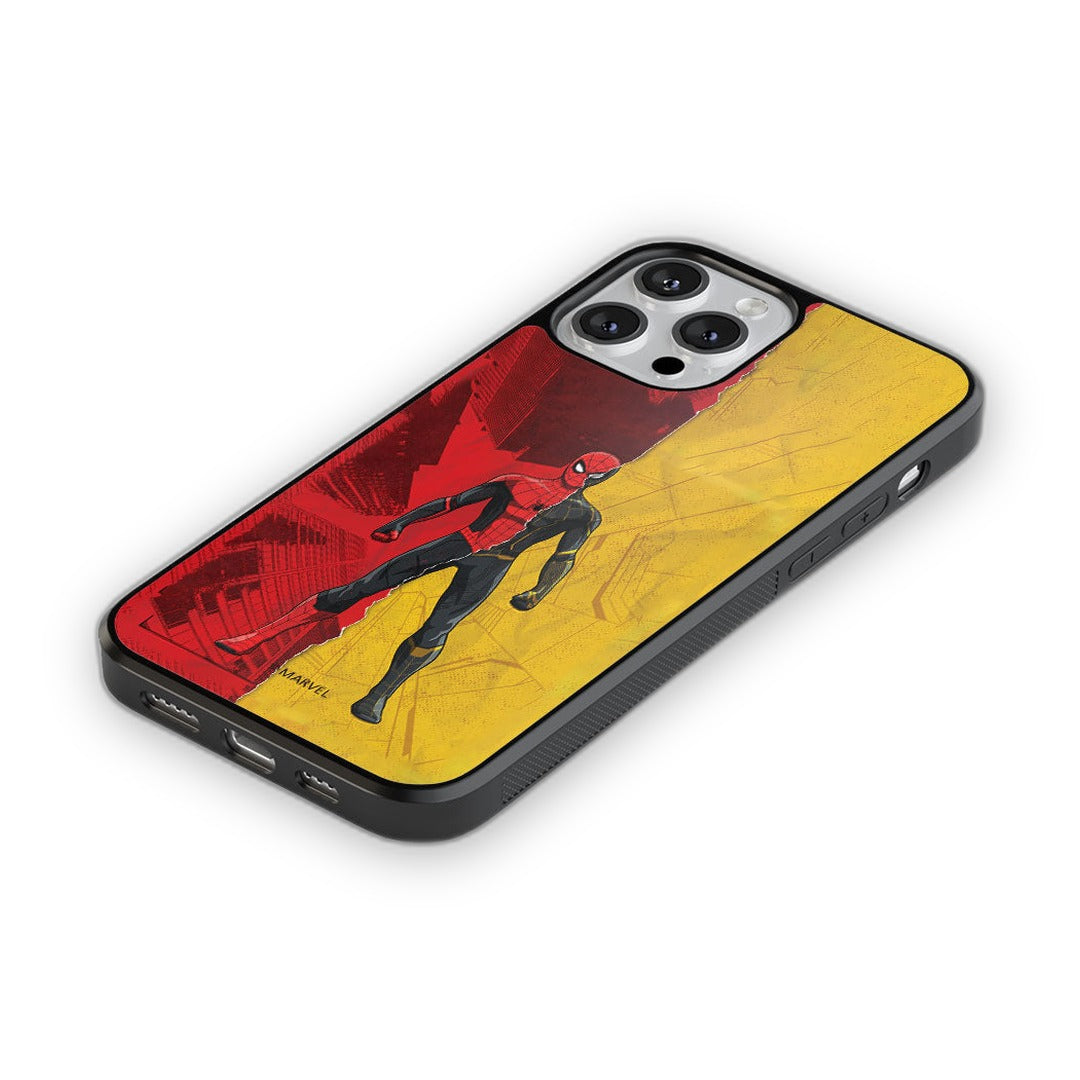 Peter Black and Gold Glass iPhone Case for iPhone 13 Pro Max | Macmerise