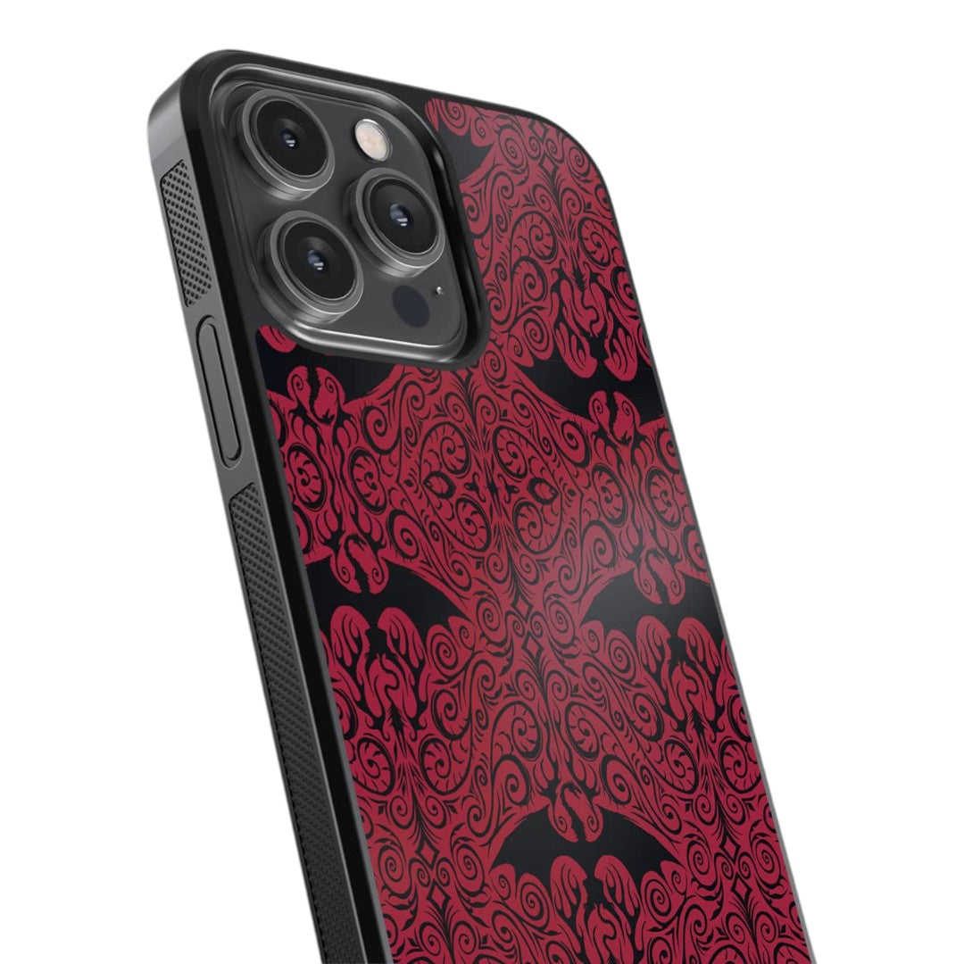 Dragon Pattern Glass iPhone Case for iPhone 14 Pro Max | Macmerise