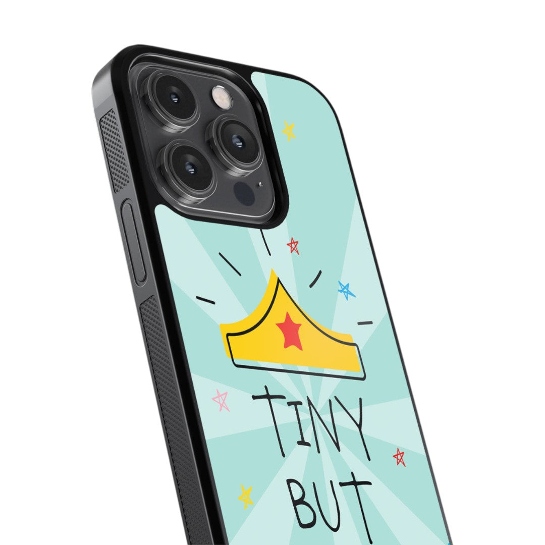 Ww Tiny But Mighty Glass iPhone Case for iPhone 14 Pro | Macmerise