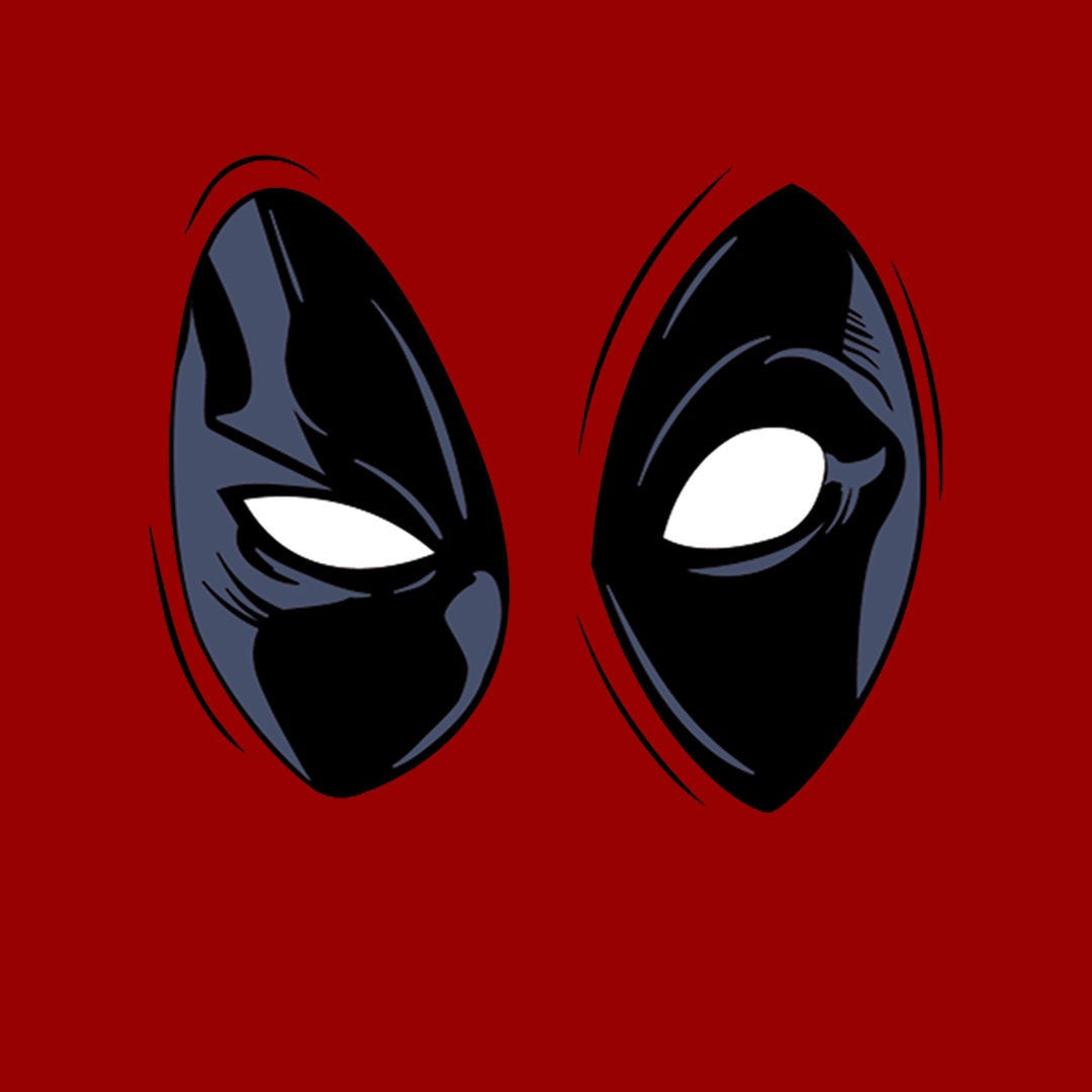 Marvel Deadpool Gaze Red T-Shirt - back view | Macmerise