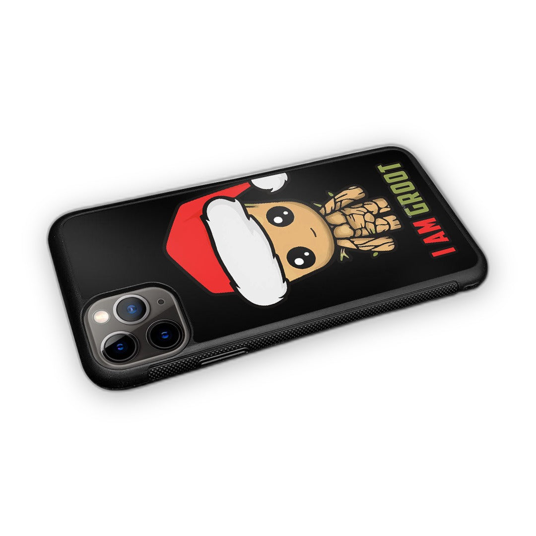 Groot Santa Glass iPhone Case for iPhone 11 Pro Max | Macmerise