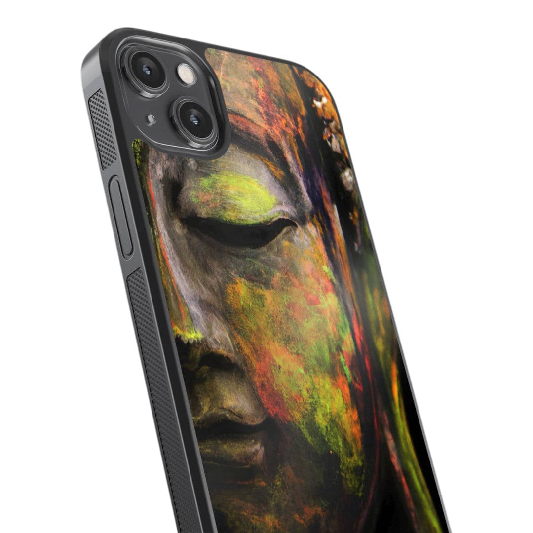 Buddha Art Glass iPhone Case for iPhone 14 Plus | Macmerise