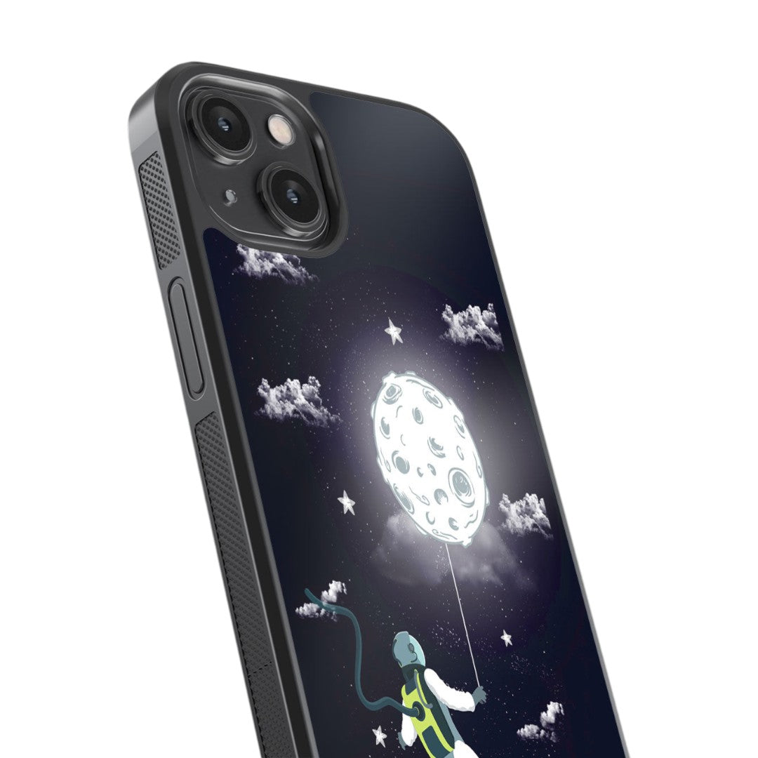 Spaceman Glass iPhone Case for iPhone 14 | Macmerise