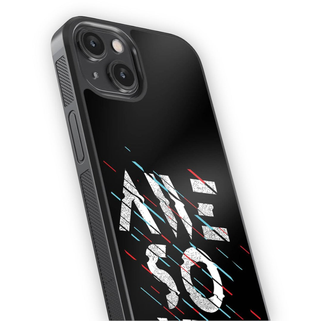 Awesome Glitch Glass iPhone Case for iPhone 14 | Macmerise