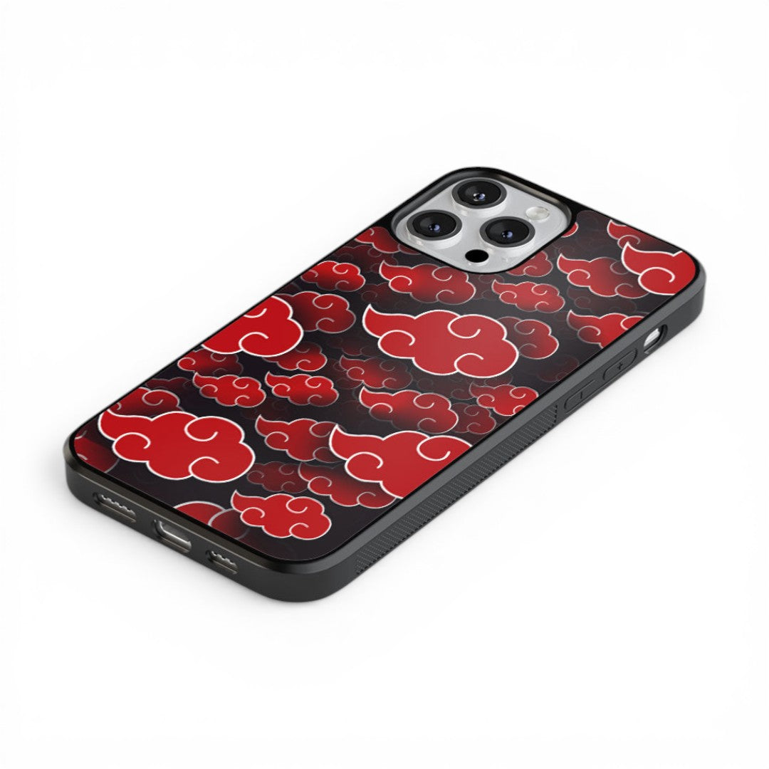 Akatsuki Clouds Glass iPhone Case for iPhone 13 Pro Max | Macmerise