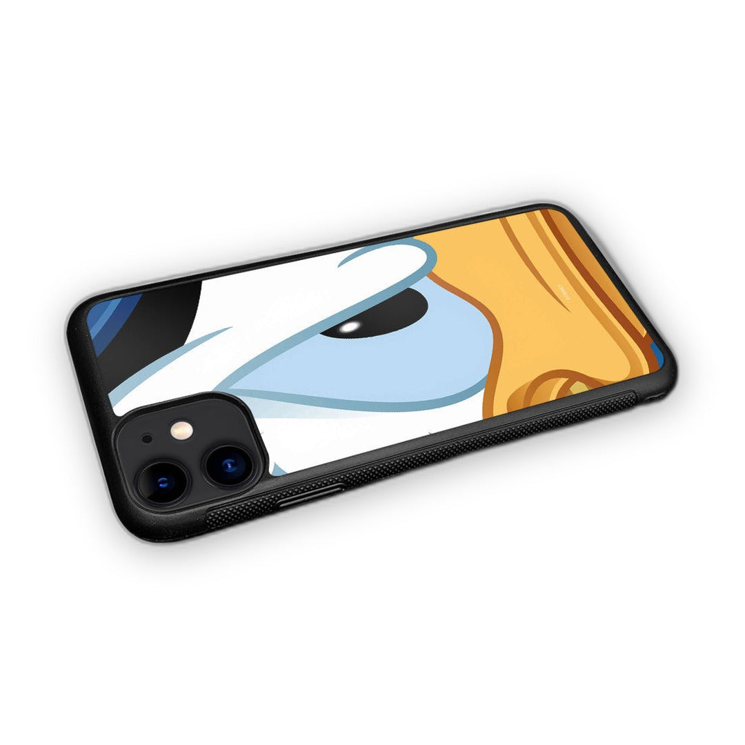Zoom Up Donald Glass iPhone Case for iPhone 11 | Macmerise