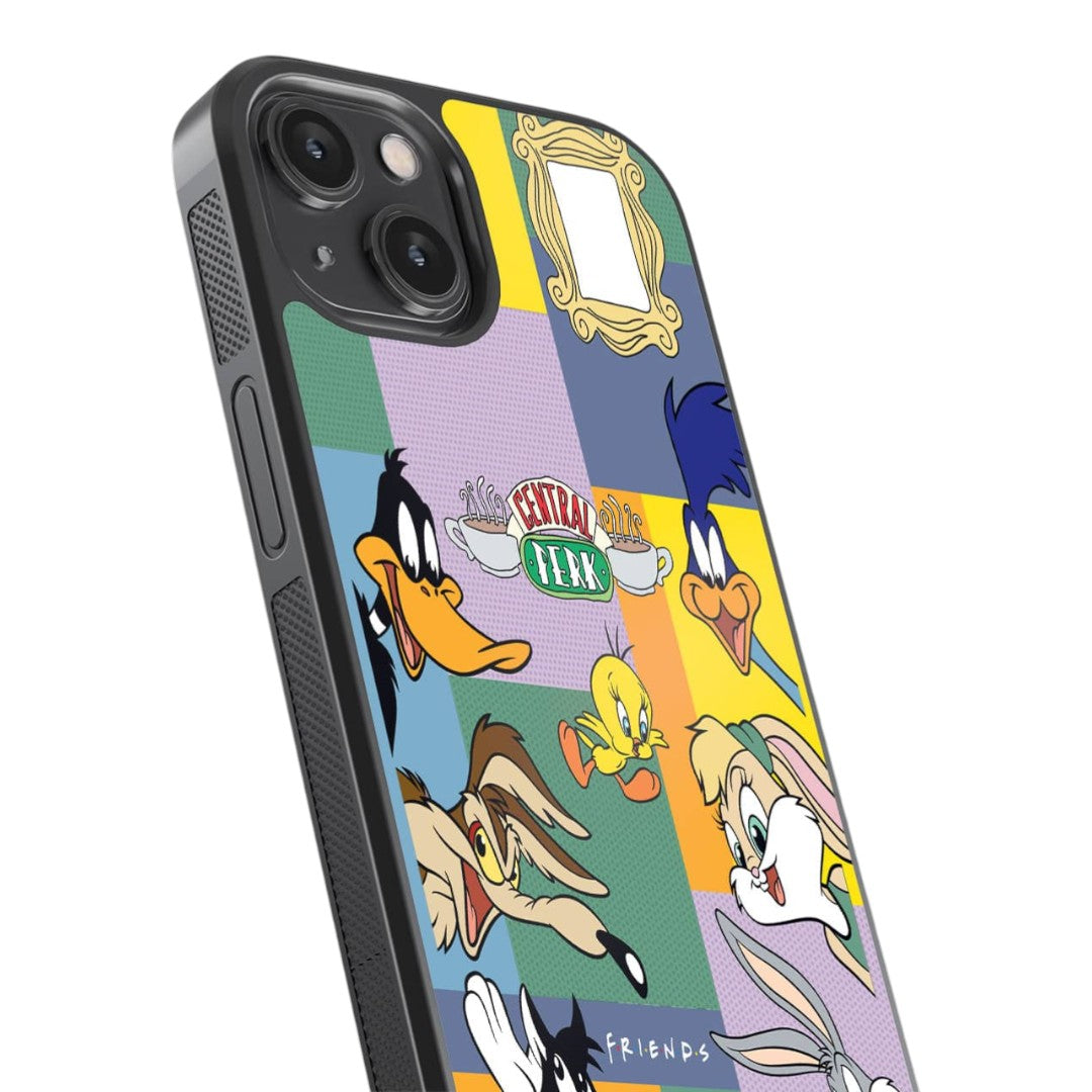 Friends Shuffle Glass iPhone Case for iPhone 14 | Macmerise