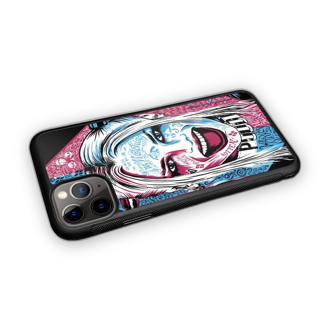 Wicked Harley Quinn Glass iPhone Case for iPhone 11 Pro | Macmerise