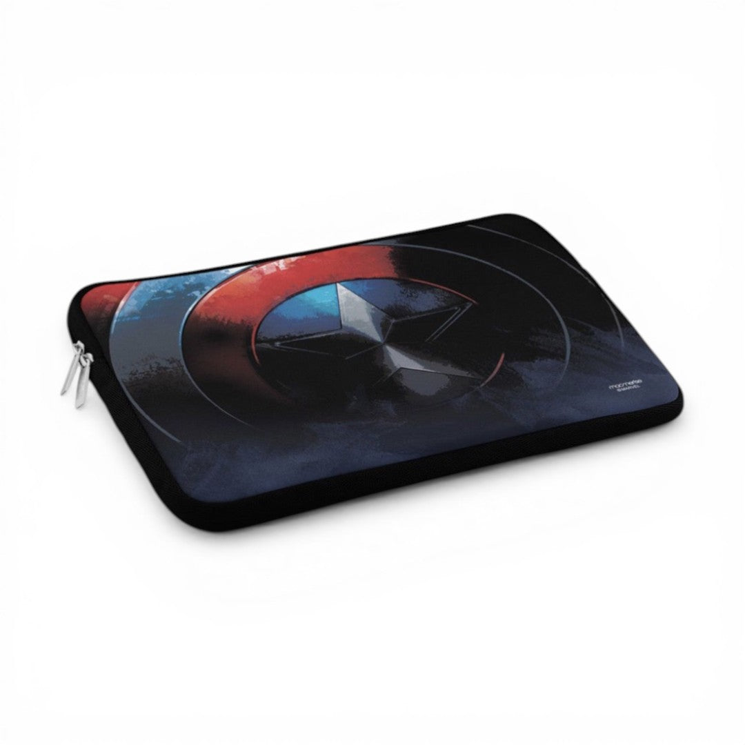 Grunge Cap Shield Laptop Sleeve 13 Inches | Macmerise