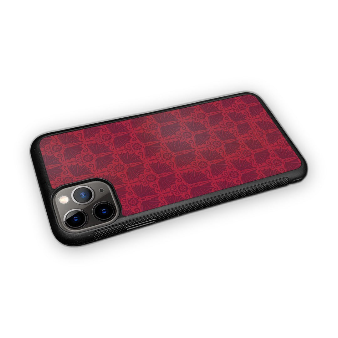 Wing Pattern Glass iPhone Case for iPhone 11 Pro Max | Macmerise