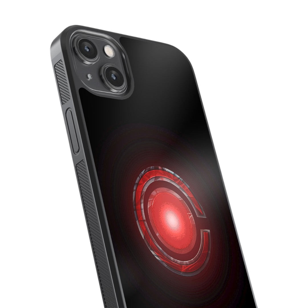 Logo Cyborg Glass iPhone Case for iPhone 14 Plus | Macmerise