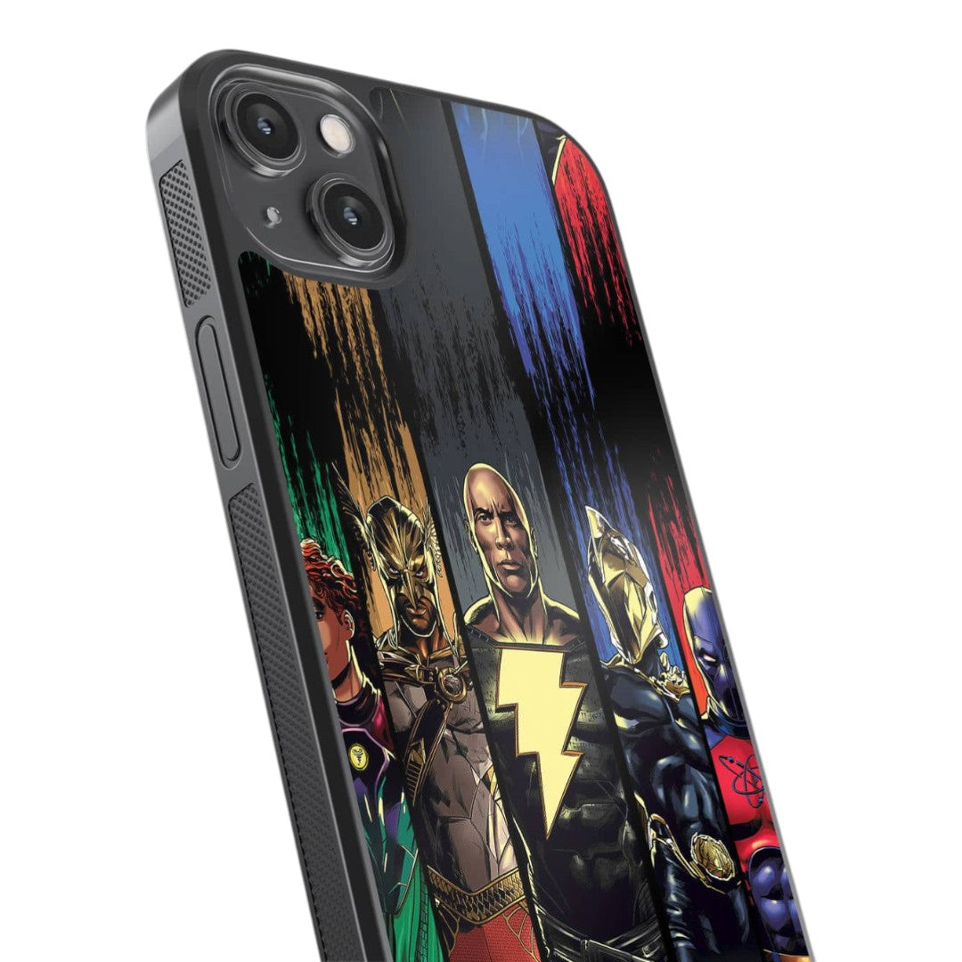 Black Gang Glass iPhone Case for iPhone 14 Plus | Macmerise