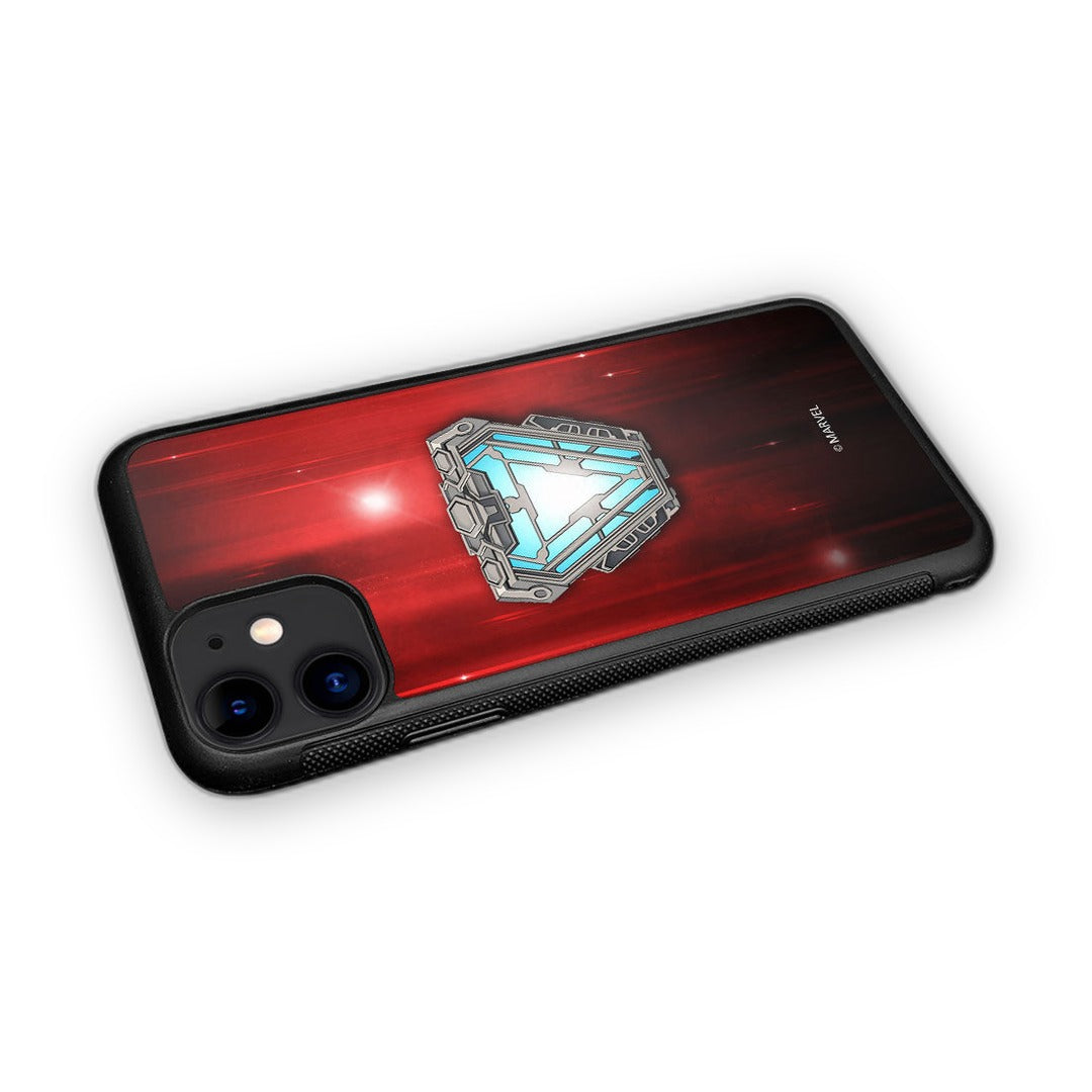 Iron Man Infinity Arc Reactor Glass iPhone Case for iPhone 11 | Macmerise