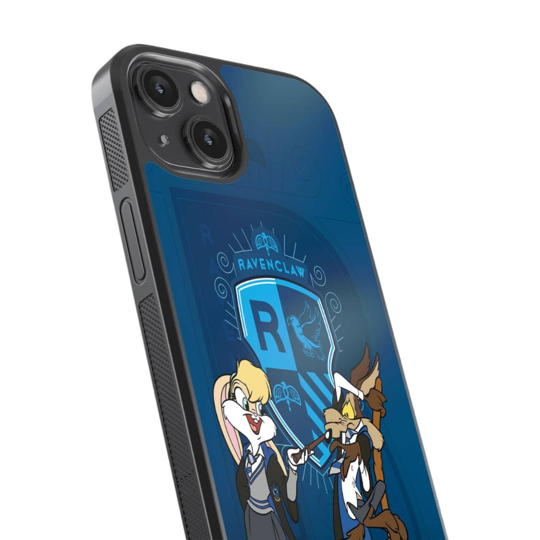 Looney Ravenclaw Glass iPhone Case for iPhone 14 | Macmerise