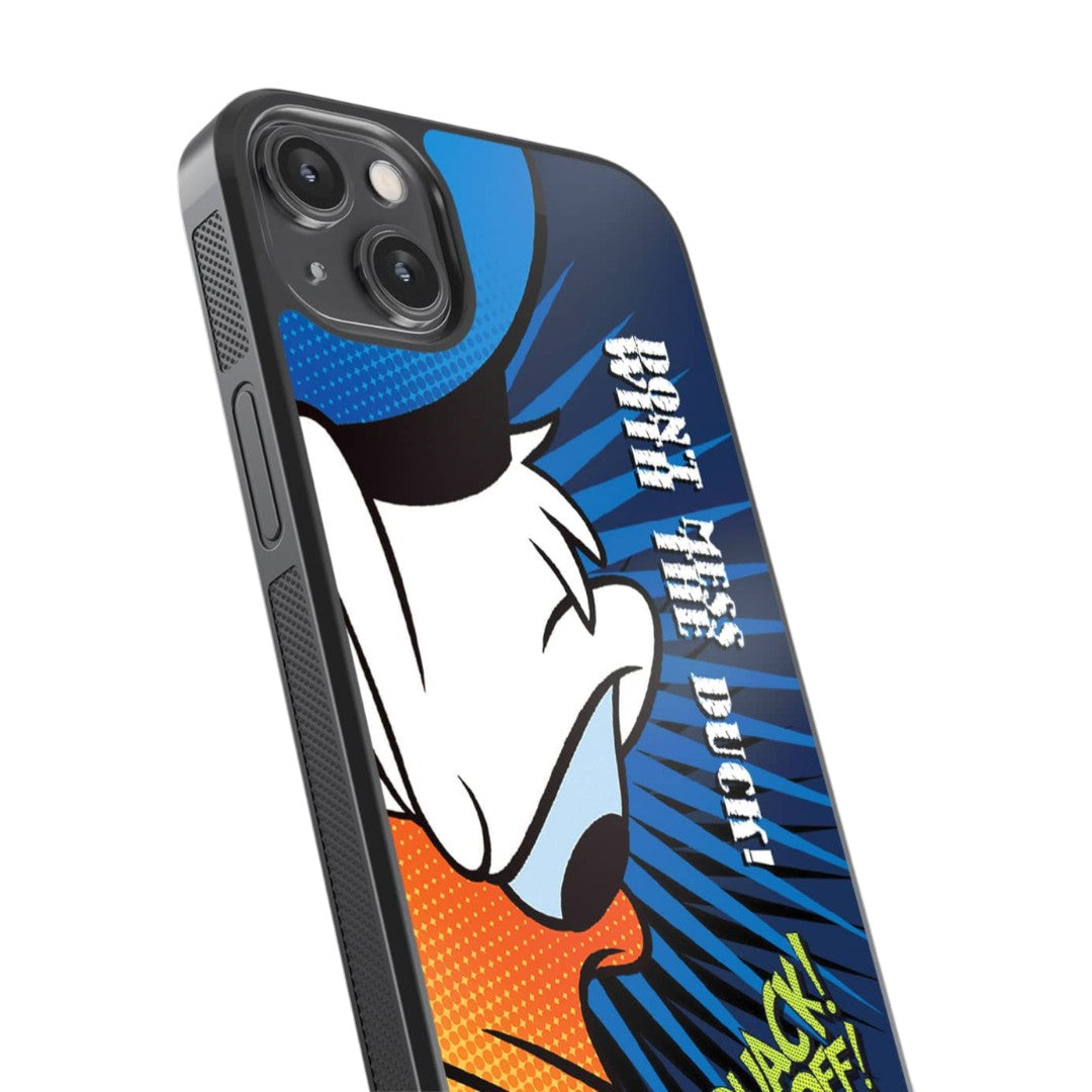 Quack Off Glass iPhone Case for iPhone 14 Plus | Macmerise