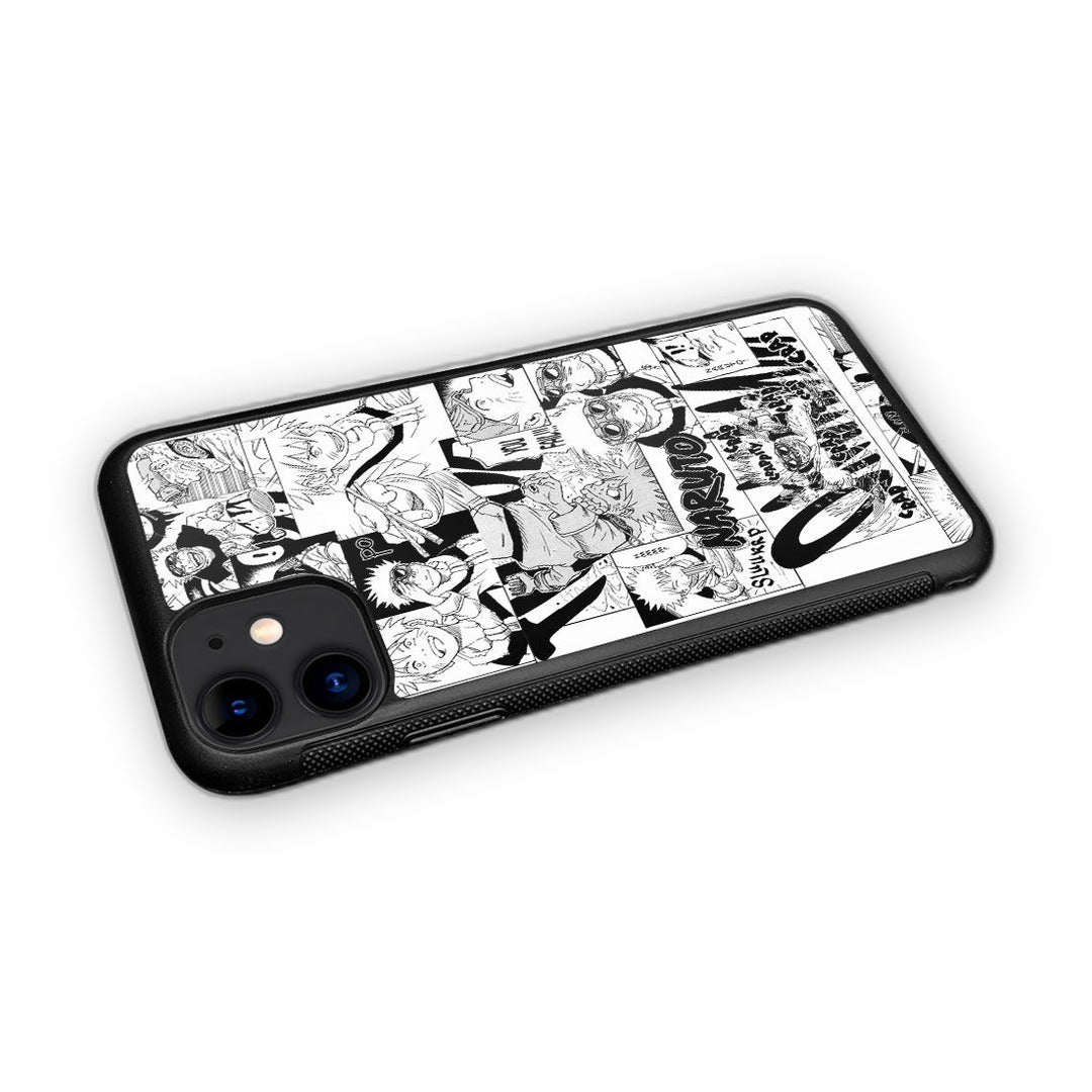 Naruto Collage Glass iPhone Case for iPhone 11 | Macmerise