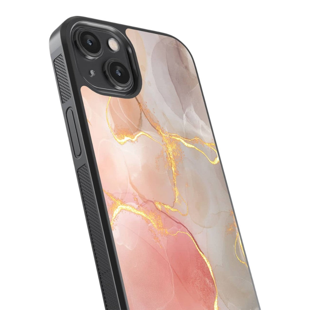 Coral Serenade Glass iPhone Case for iPhone 14 | Macmerise