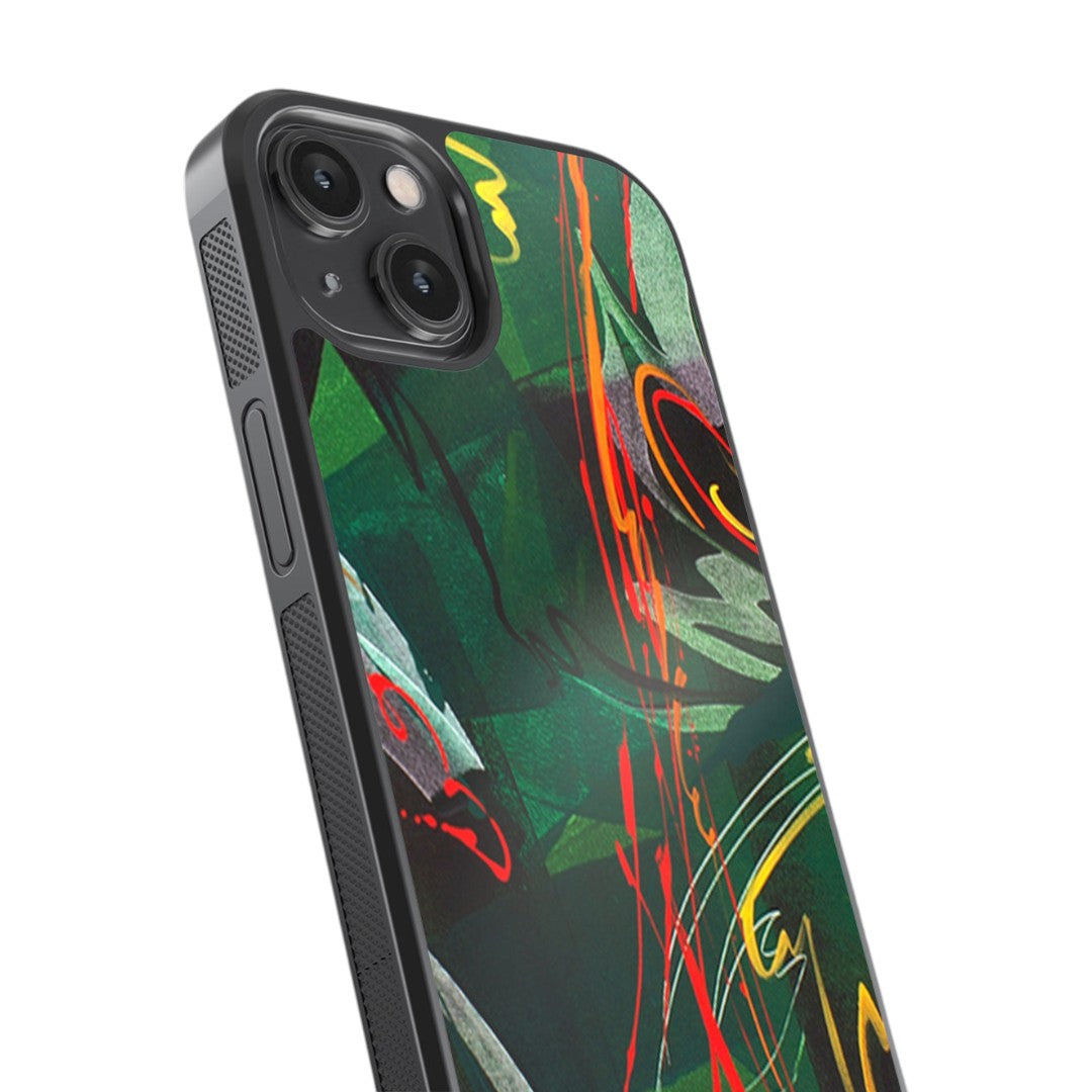 Strokes of Life Glass iPhone Case for iPhone 14 | Macmerise