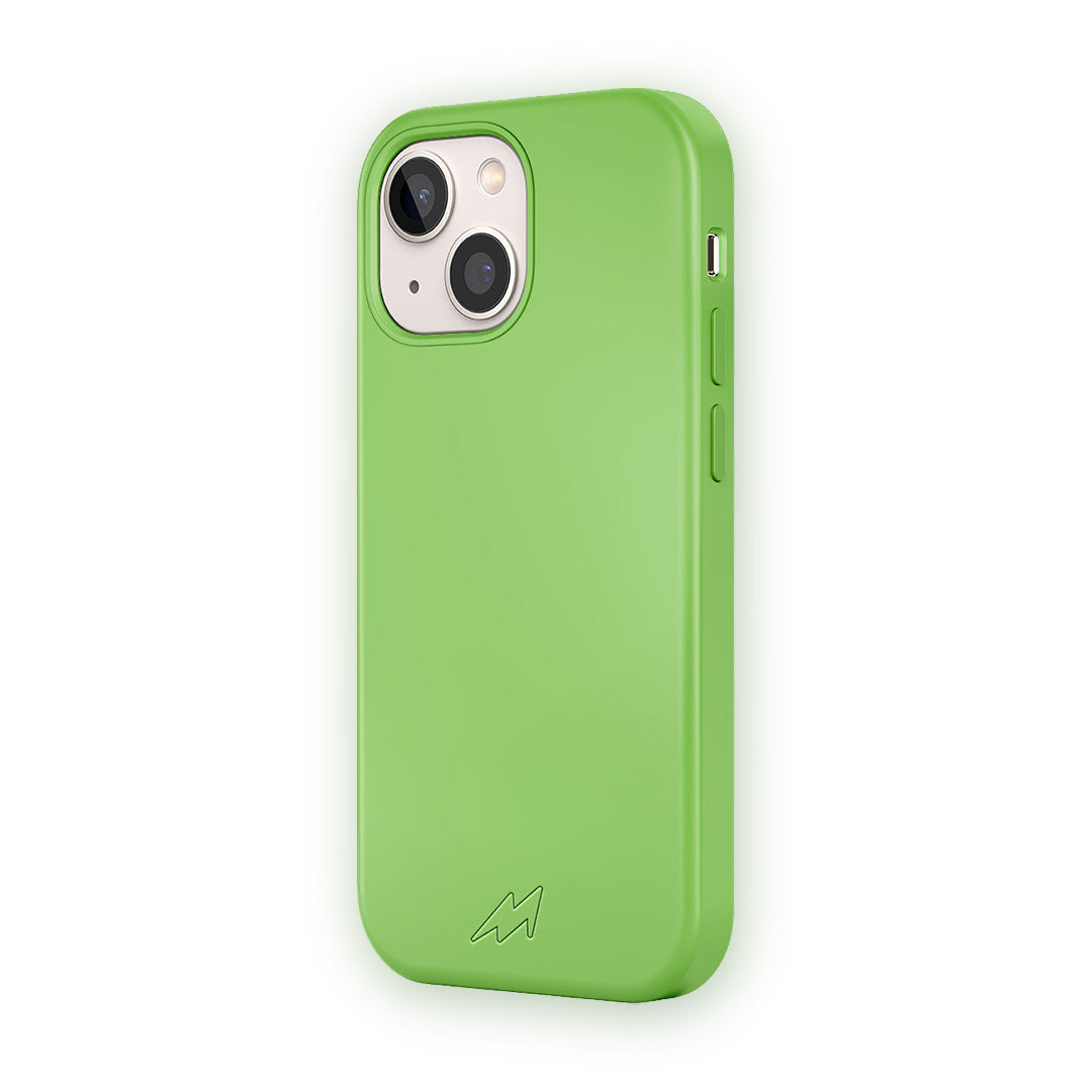 Basics iPhone 13 Mini Silicone Case Leaf Green | Macmerise