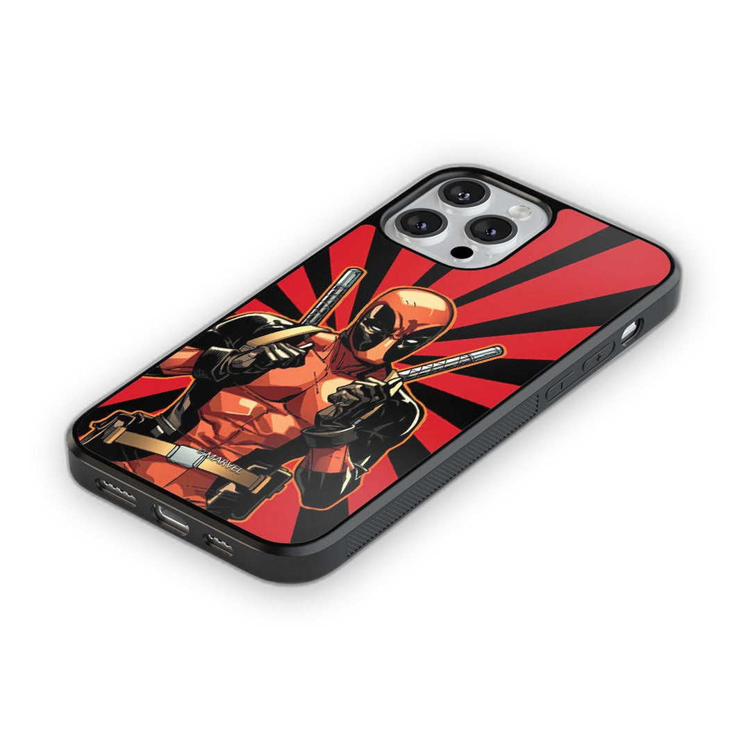 Smart Ass Deadpool Glass iPhone Case for iPhone 13 Pro | Macmerise