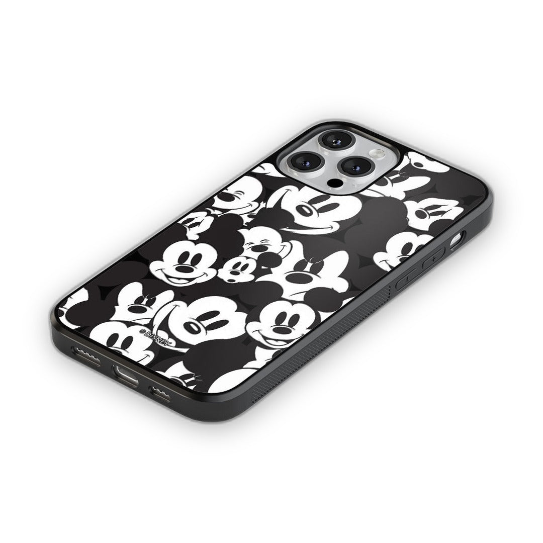 Mickey Smileys Glass iPhone Case for iPhone 13 Pro Max | Macmerise