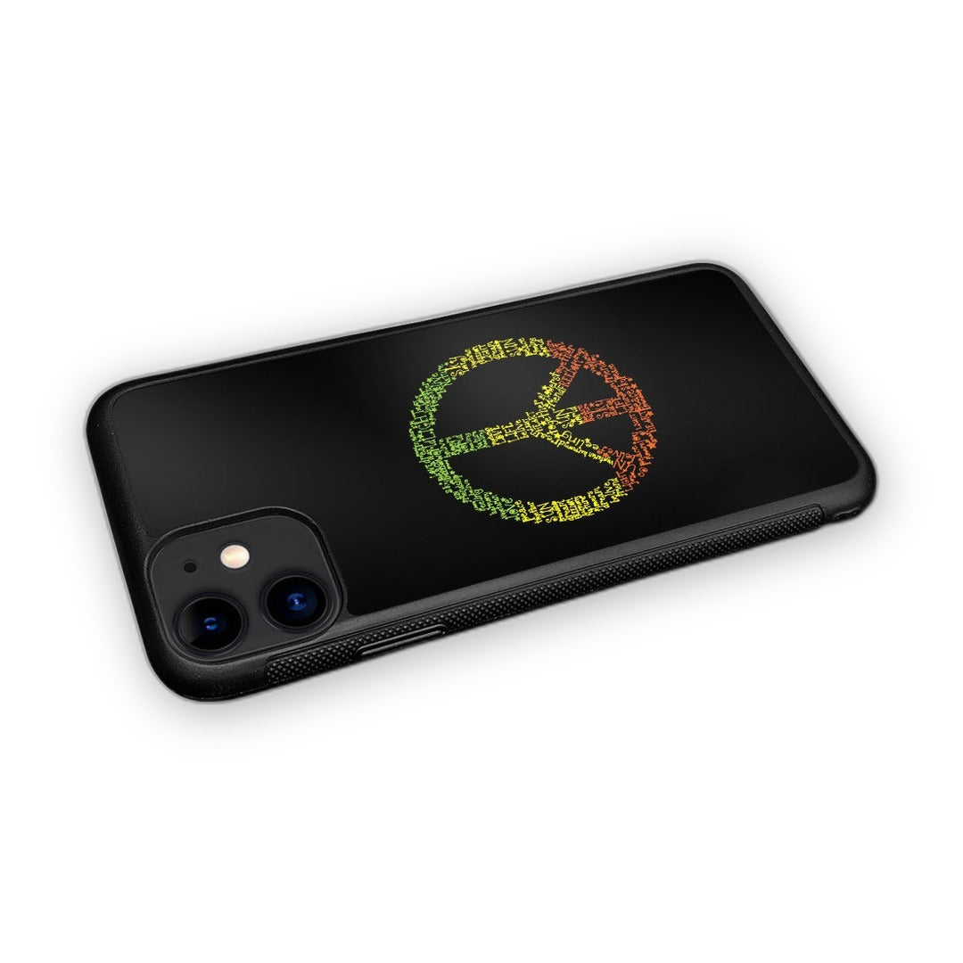 Symbol of Peace Glass iPhone Case for iPhone 11 | Macmerise