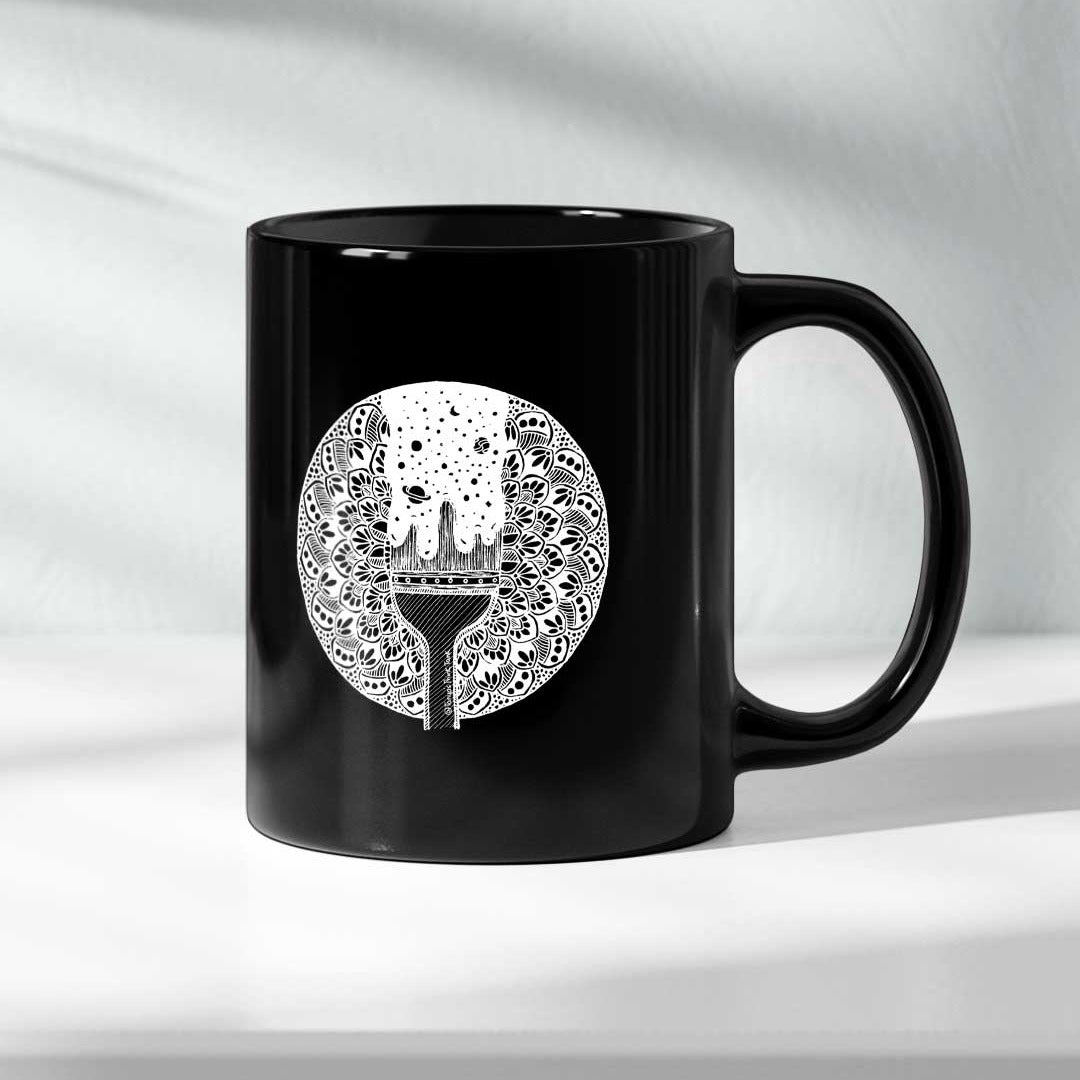 Paintbrush White Coffee Mug | Macmerise