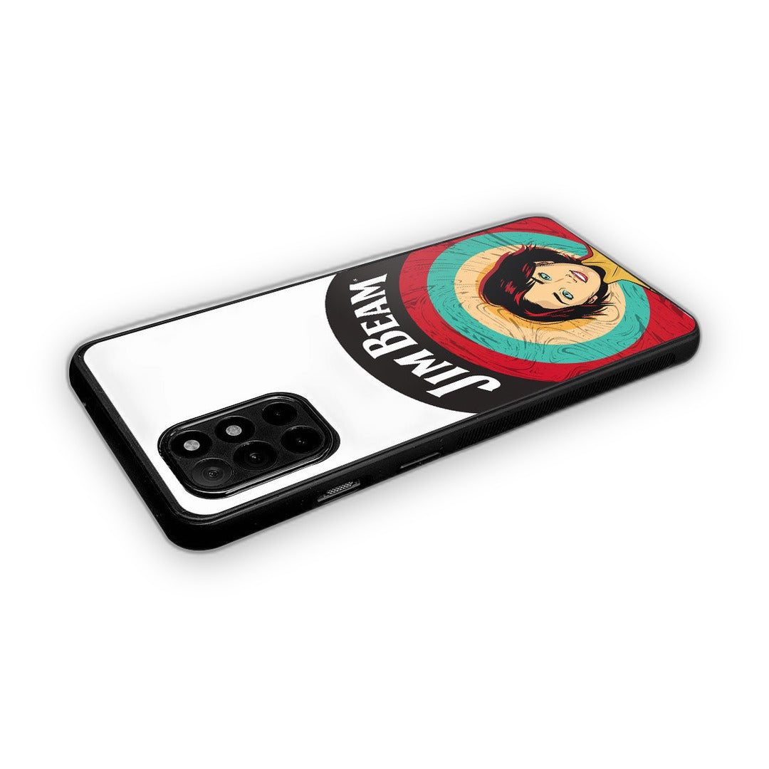 Jim Beam Character White Phone Case for OnePlus 8t | Macmerise