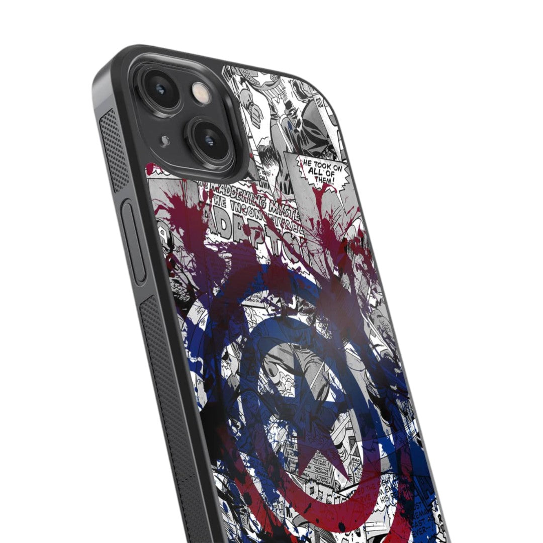 Splash Out Shield Glass iPhone Case for iPhone 14 | Macmerise