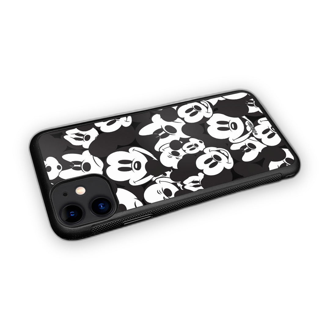 Mickey Smileys Glass iPhone Case for iPhone 11 | Macmerise