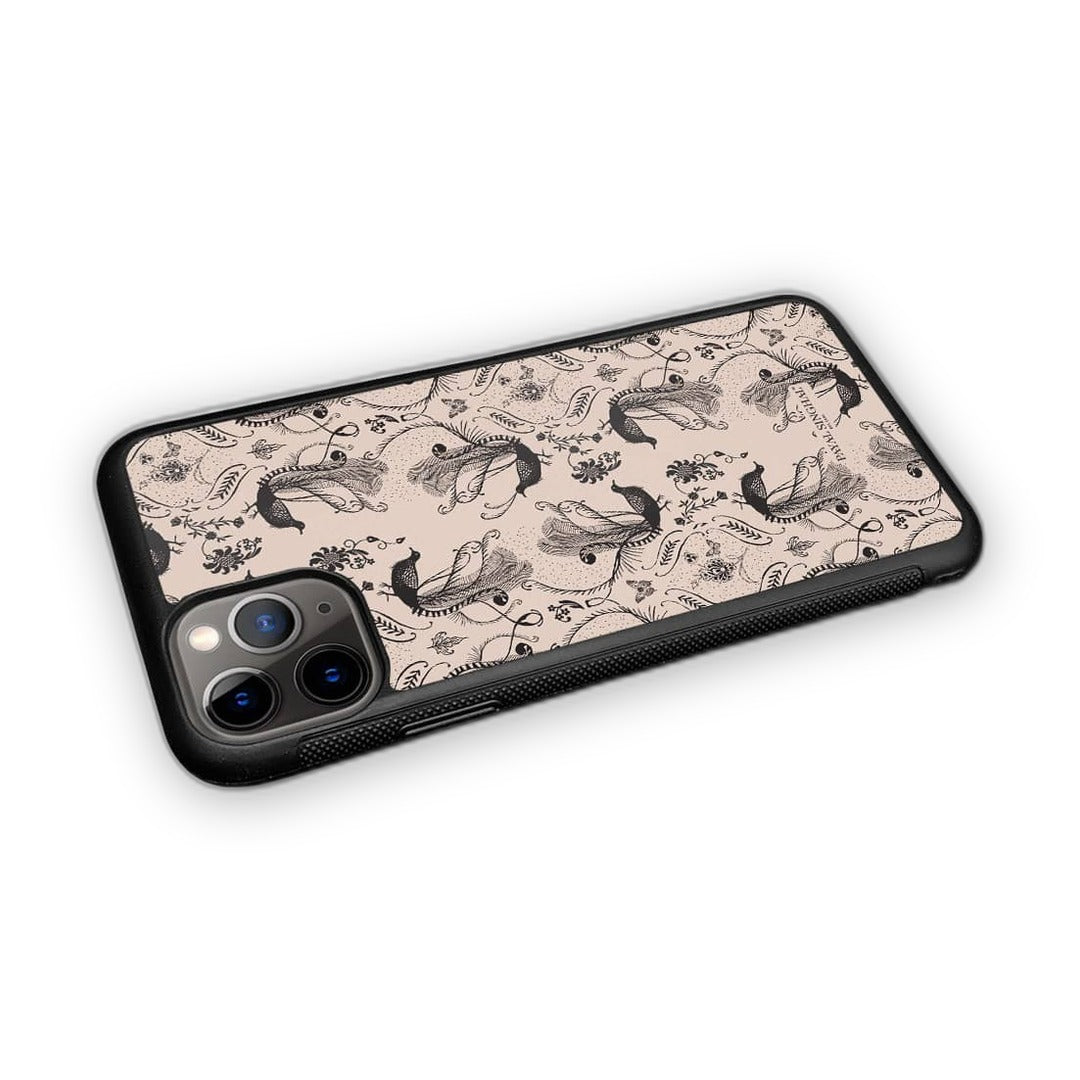 Payal Singhal Blush Arabic Jannat Glass iPhone Case for iPhone 11 Pro | Macmerise