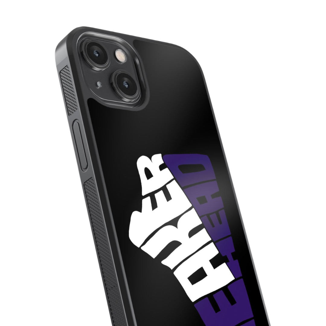 Sneakerhead Court Purple Glass iPhone Case for iPhone 14 | Macmerise