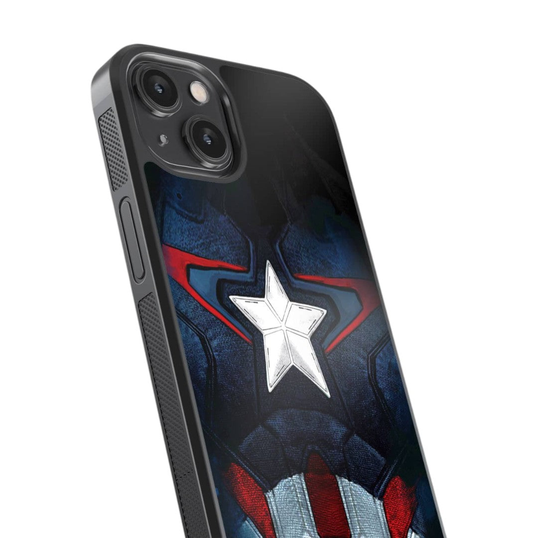 Suit Up Captain Glass iPhone Case for iPhone 14 | Macmerise
