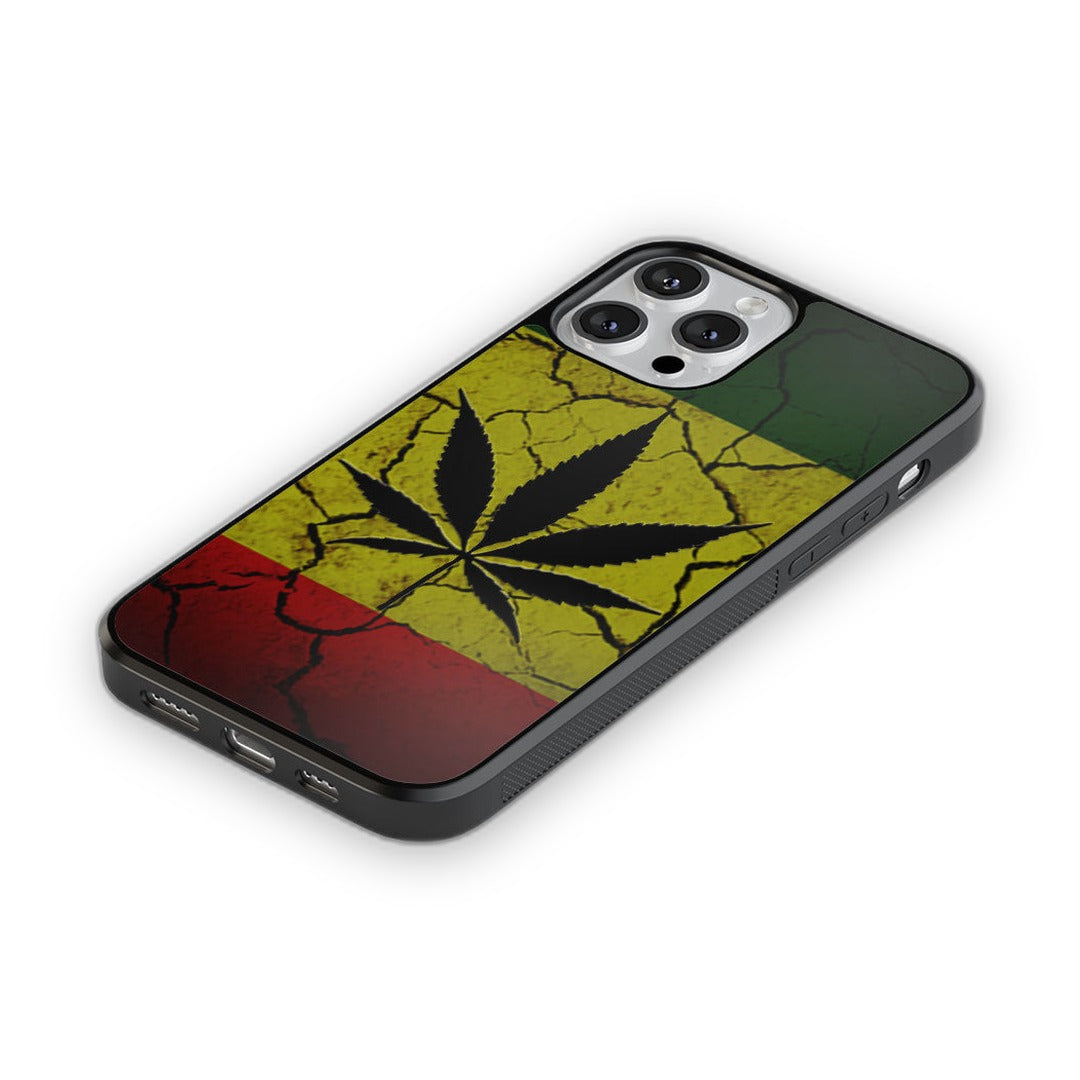 Rastafari Glass iPhone Case for iPhone 13 Pro | Macmerise