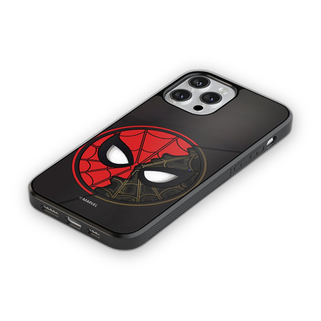 Two Face Spidey Glass iPhone Case for iPhone 13 Pro Max | Macmerise