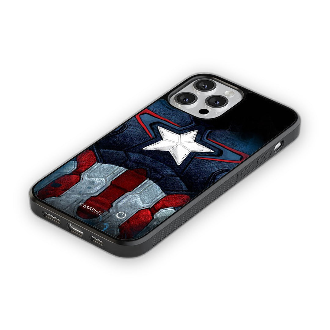 Suit Up Captain Glass iPhone Case for iPhone 13 Pro | Macmerise