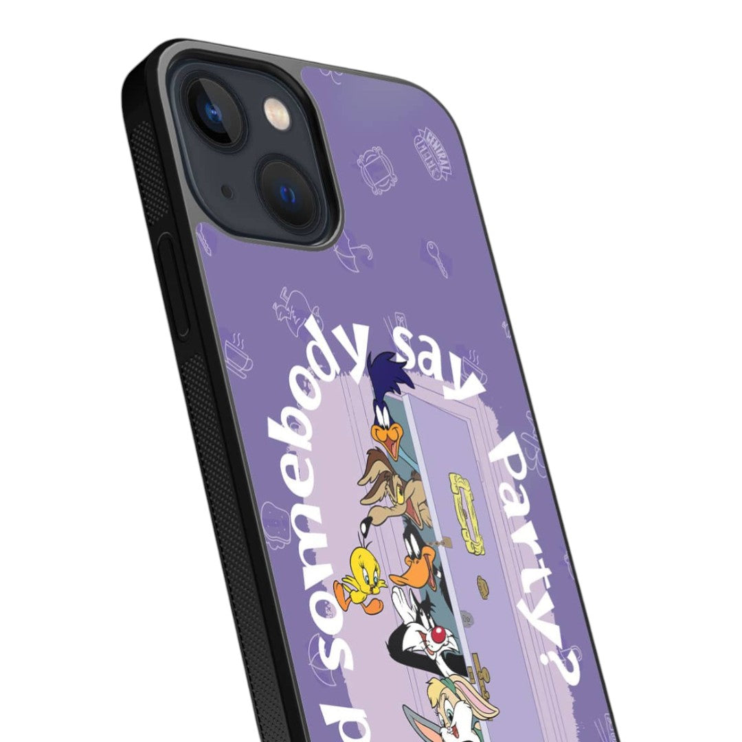 Did Somebody Say Party Glass iPhone Case for iPhone 13 | Macmerise