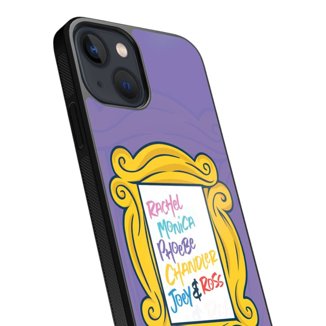 Framed in Friendship Glass iPhone Case for iPhone 13 Mini | Macmerise