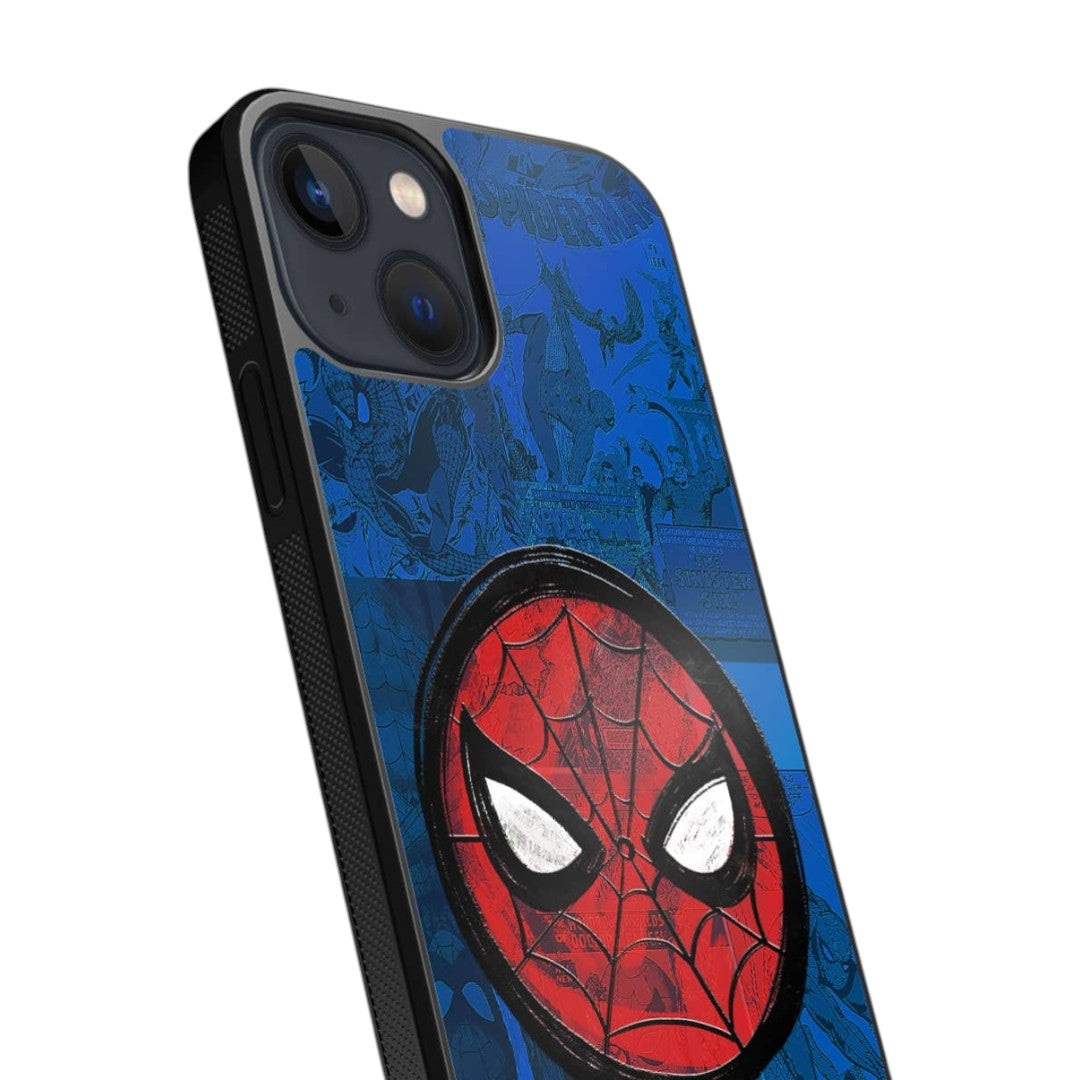 Spidey Tingling Eyes Glass iPhone Case for iPhone 13 Mini | Macmerise