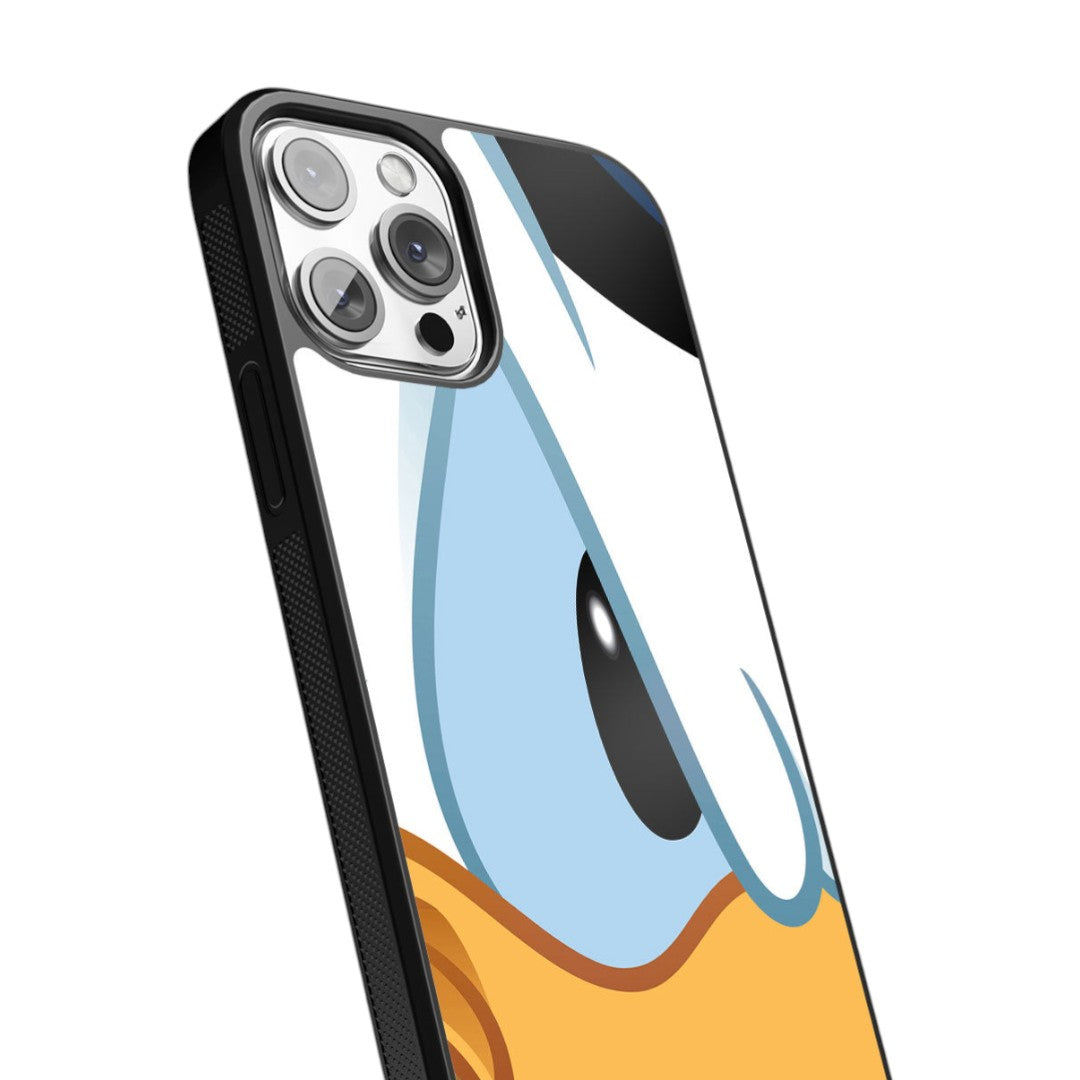 Zoom Up Donald Glass iPhone Case for iPhone 13 Pro Max | Macmerise